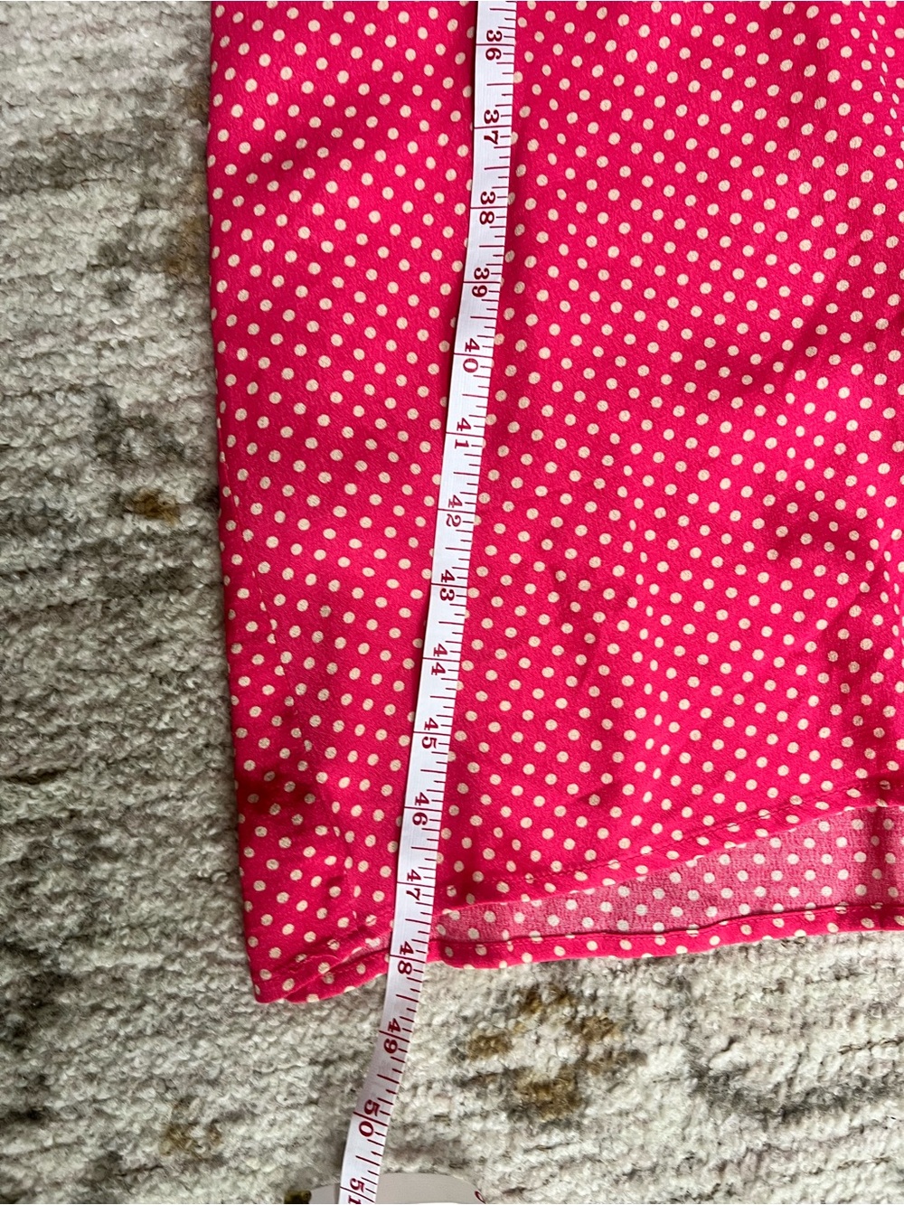 Joules Pink Polka Dot Tie-Waist Kenna Midi Sundress with Pockets NWOT - Picture 9 of 9